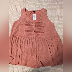 Torrid Coral Sleeveless Top